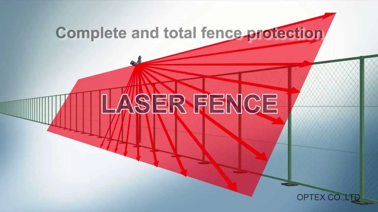 Laser Fence perimeter protection