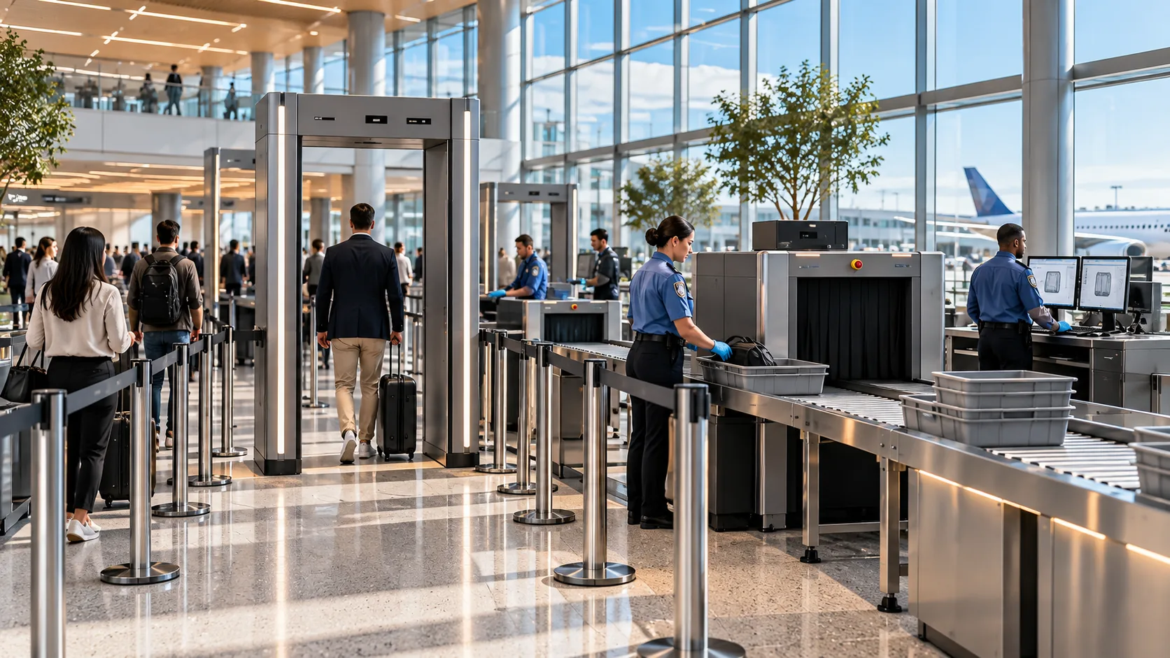 Airport and public checkpoint screening deployment