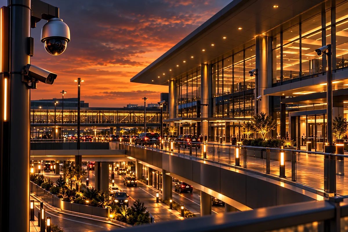 Surveillance for high-traffic facilities deployment