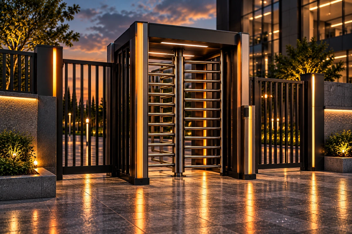 Max Security Full-Height Turnstile