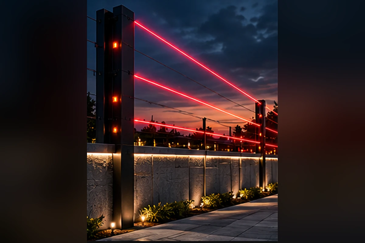 Laser Fence perimeter protection